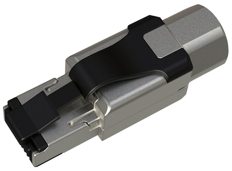 Solarix Konektor MPTL RJ45 CAT6 STP samořezný SXRJ45-6-STP-BK-SA-N