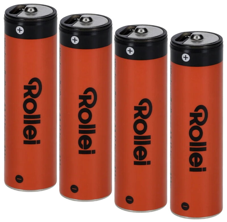 Rollei nabíjecí baterie AA/ USB-C/ 4ks v balení