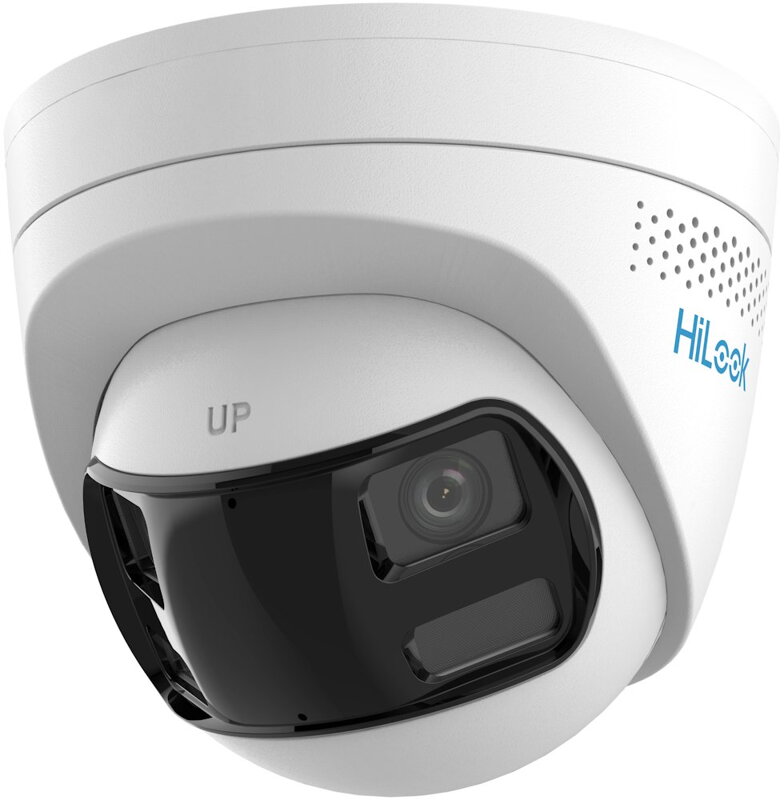 HiLook Powered by HIKVISION/ IPC-T269HAD-LUF/SL/ Turret/ 6Mpix/ 2.8mm/Dual Lens/ColorVu/ Smart Hybrid Light/ MD2.0/ IP67