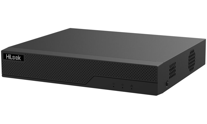 HiLook Powered by HIKVISION/ NVR-104MH-C/4P(E)/ 4 kamery/ 4x PoE/ 8Mpix/ HDMI/ VGA/ 1x RJ45/ kov