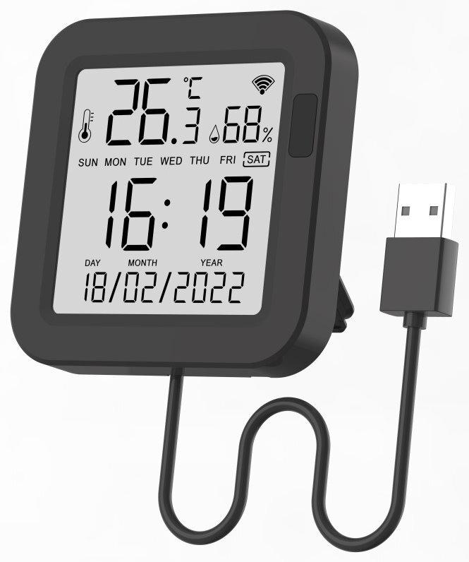 IMMAX NEO LITE SMART IR ovladač se senzory teploty a vlhkosti s LCD, Wi-Fi, TUYA