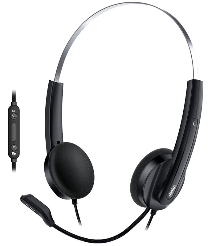 GENIUS headset HS-220U AI/ USB/Copilot