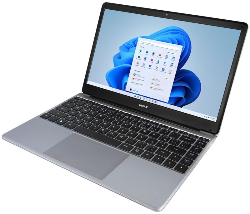 OPRAVENÉ - UMAX notebook VisionBook 14WRx/ 14,1" IPS/ 1920x1080/ N4020/ 4GB/ 128GB eMMC/ mini HDMI/ USB/ USB 3.0/ W11 Pr...