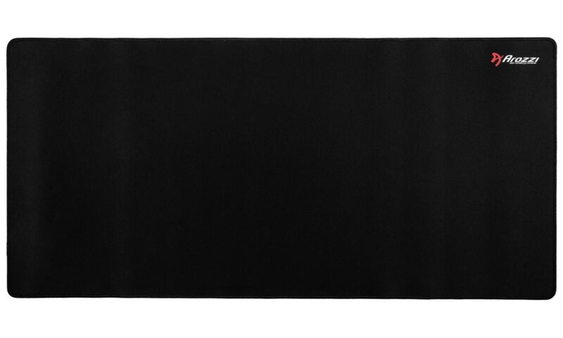 AROZZI ZONA Mousepad XL Pure Black/ XL podložka na stůl/ 900x420x4 mm/ voděodolná