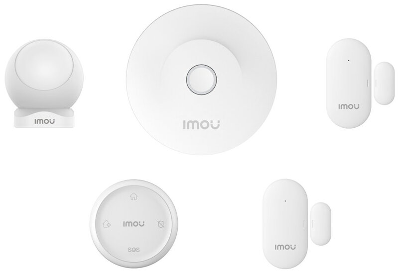Imou chytrý Alarm kit2/ brána ZG2S/ bezdrátové senzory/ snímač pohybu/ DO/ Wi-Fi/ Zigbee 3.0/ CZ app
