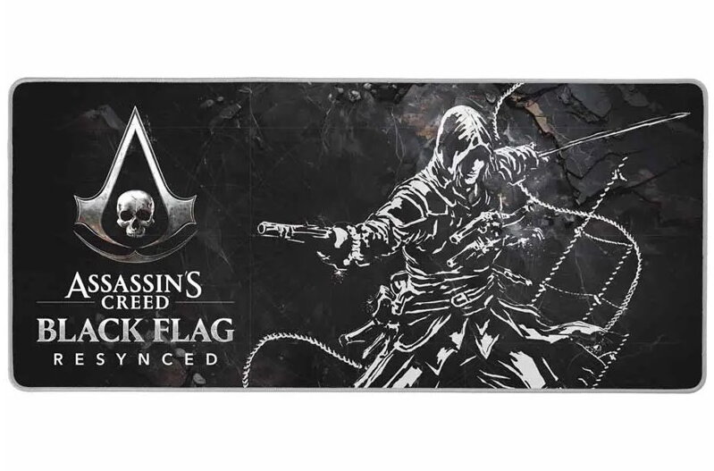 Assassins Creed herní podložka XXL/ Black Flag/ 90 x 40 cm