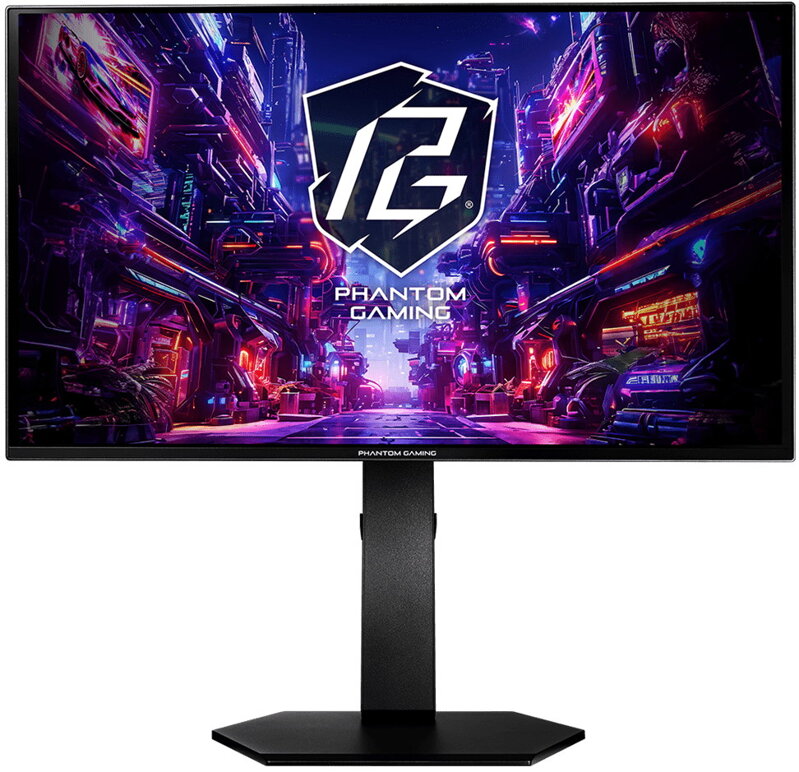 PG by Asrock monitor PGO27QSA WOLED  27" 2560 240Hz, 2x HDMI , 1x DP, USB-C AMD FreeSync, repro, KVM výš.nastavitelný