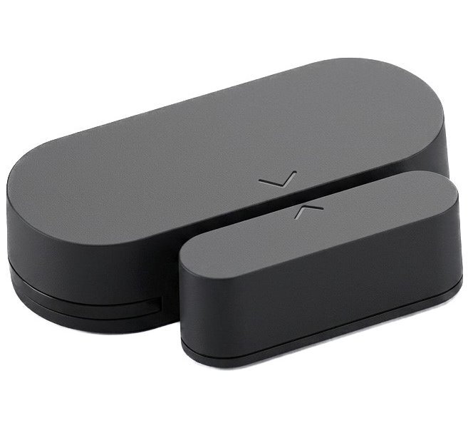 IMMAX NEO SMART magnetický senzor na dveře a okna, černý, Zigbee 3.0, TUYA