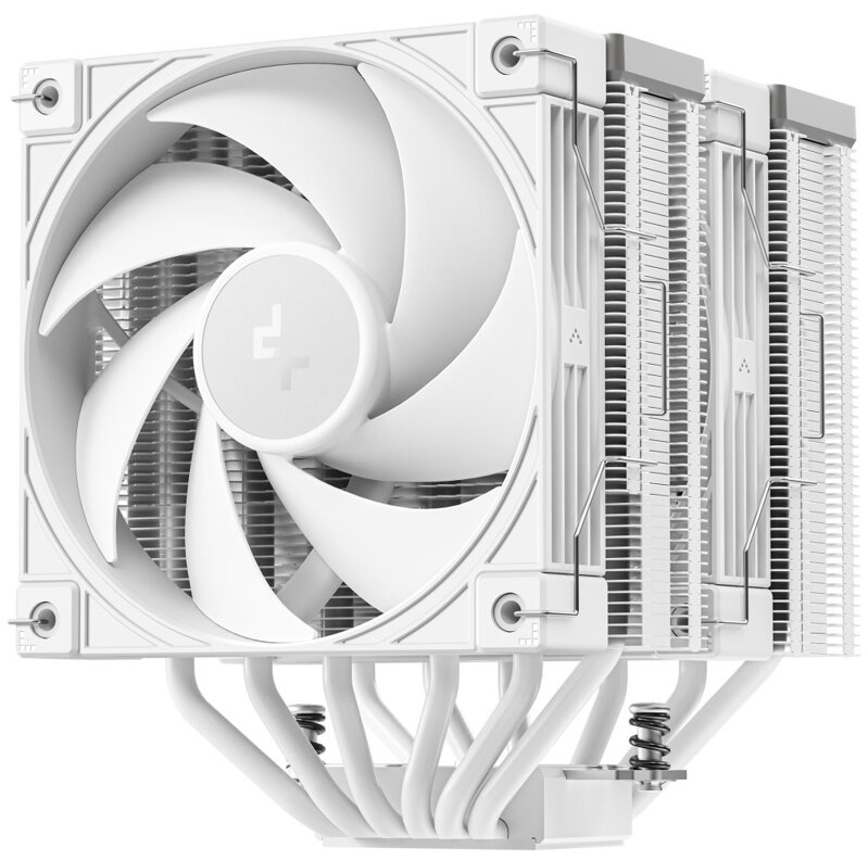 DEEPCOOL chladič AK620 G2 WH/ 2x120mm fan / 6x heatpipes / pro Intel i AMD / bílý