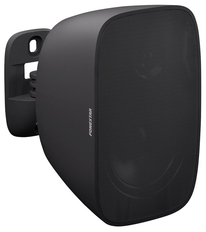 Fonestar Nástěnný reproduktor 30 W/8ohm , 2pásmový, 4" karbon woofer + 1" výška, IP66, solná mlha, držák, černý