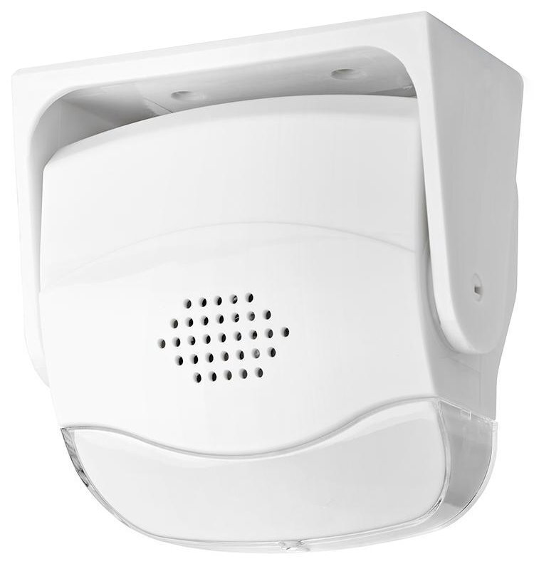 NEDIS alarm s detektorem pohybu/ hlasitost 80 dB/ 3x AAA/LR03/ bílý