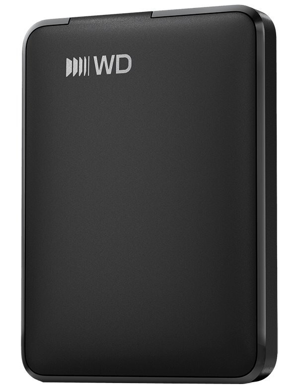 WD Elements Portable 2TB (USB C) / externí HDD / 2,5" provedení / USB 3.2 Gen1 typ USB-C / Graphite Black