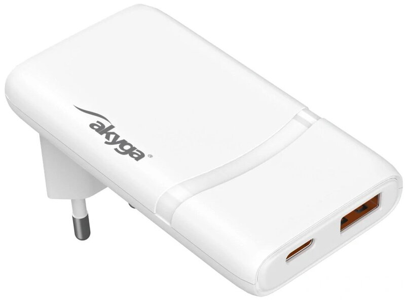 TRX USB Nabíječka AK-CH-31 USB-A + USB-C PD 5-20V / max. 3.25A 65W Quick Charge 4+ GaN