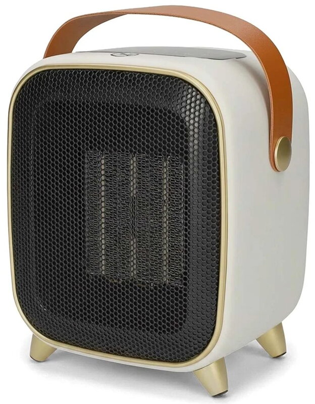 NEDIS keramický horkovzdušný ventilátor PTC/ termostat/ spotřeba 1200 W/ 2 tepelné režimy/ ochrana proti přehřátí