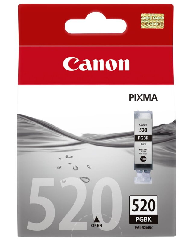 Canon inkoustová náplň PGI-520Bk/ černá Canon inkoustová náplň PGI-520Bk/ černá