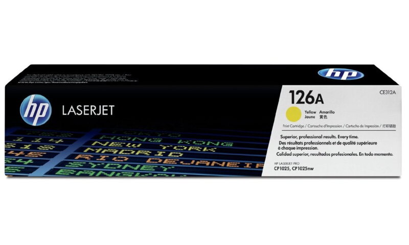 HP žlutá tisková kazeta CE312A originál HP žlutá tisková kazeta CE312A originál