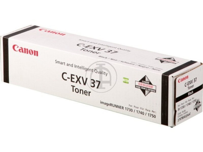 Canon toner C-EXV37/ IR-17xx/ 15 100 strán/ Čierný Canon toner C-EXV37/ IR-17xx/ 15 100 strán/ Čierný