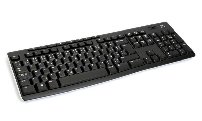 Logitech klávesnice K270/ Bezdrôtová/ 2.4GHz/ USB prijmač/ CZ/SK Čierná