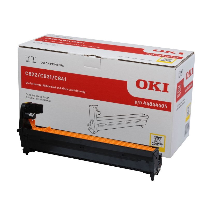 OKI originál obrazový válec pro žlutý toner do C822/831/841 (až 30 000 stránek) OKI originál obrazový válec pro žlutý toner do C822/831/841 (až 30 000 stránek)