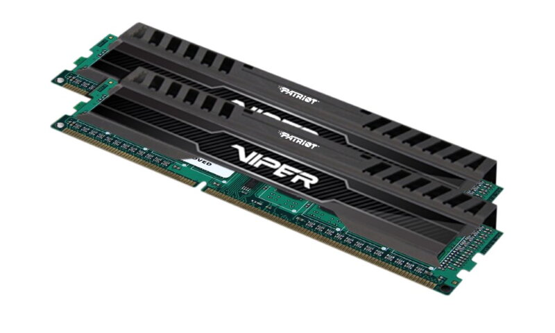 Patriot RAM DDR3 8GB (2x4GB) PC3-12800 1600MHz Viper III Black Mamba-series 9-9-9-24