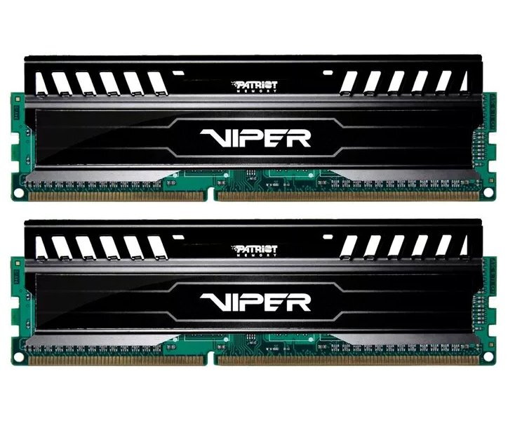 Patriot RAM DDR3 16GB (2×8GB) PC3-15000 1866MHz Viper III Black Mamba series 10-11-10-30