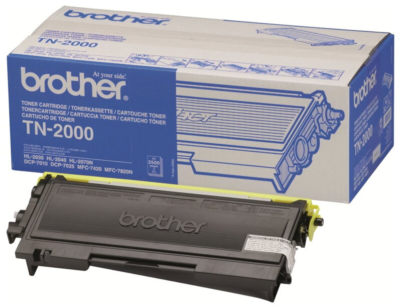 BROTHER toner HL-2030, 2040, 2050, 2070/ HL-2825, 2920/ DCP-7010, 7025/ MFC-7225, 7420, 7820/ FAX 2820, 2920/ 2500 str.