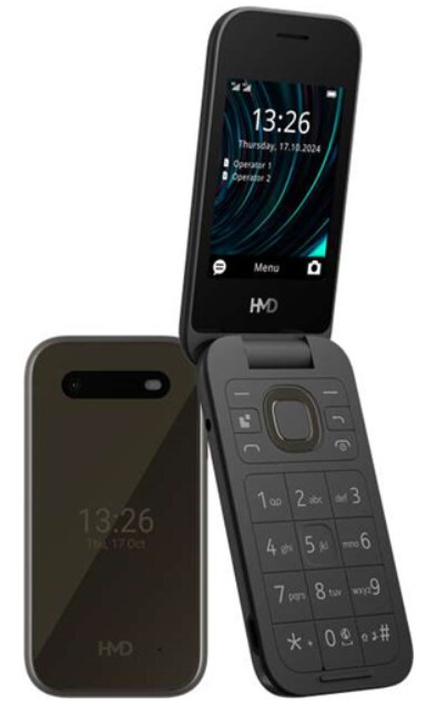 Nokia HMD 2660 Flip 4G Dual Sim Black