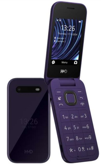 Nokia HMD 2660 Flip 4G Dual Sim Violet