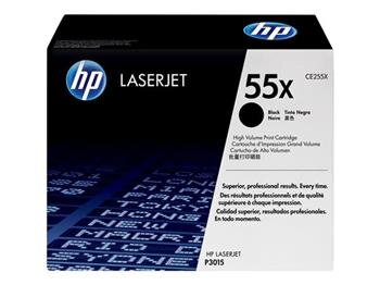 HP toner 55X/Black/12 000 stran HP toner 55X/Black/12 000 stran