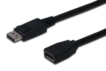 Digitus DisplayPort prodlužovací kabel, DP/F - DP/M 2.0m Digitus DisplayPort prodlužovací kabel, DP/F - DP/M 2.0m