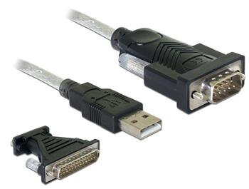 Delock Adaptér USB 2.0 > sériový port Delock Adaptér USB 2.0 > sériový port