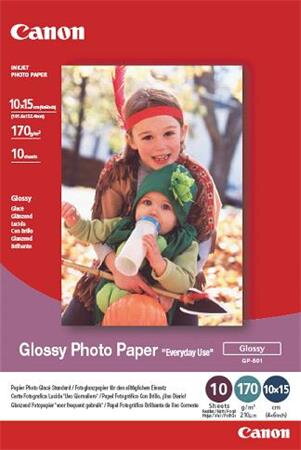 Canon fotopapír GP-501 - 10x15cm (4x6inch) - 10 listů - lesklý