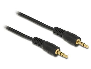 Delock Audio kabel 3,5 mm jack samec/samec, 2,5 m Delock Audio kabel 3,5 mm jack samec/samec, 2,5 m