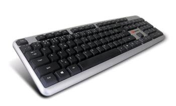 C-TECH klávesnice CZ/SK KB-102 USB slim silver