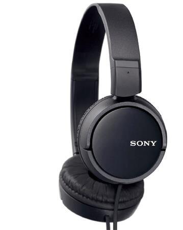 SONY MDR-ZX110 Uzavřená sluchátka na uši - Black SONY MDR-ZX110 Uzavřená sluchátka na uši - Black