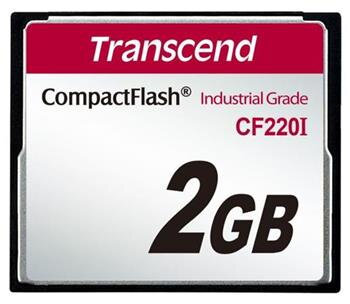 Transcend 2GB INDUSTRIAL TEMP CF220I CF CARD (SLC) Fixed disk and UDMA5 Transcend 2GB INDUSTRIAL TEMP CF220I CF CARD (SLC) Fixed disk and UDMA5