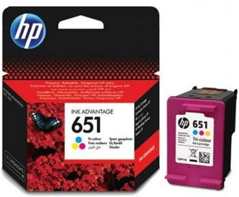 HP Ink Cartridge 651/Color/300 stran HP Ink Cartridge 651/Color/300 stran