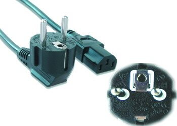 GEMBIRD Kabel síťový 3m VDE 220/230V napájecí GEMBIRD Kabel síťový 3m VDE 220/230V napájecí
