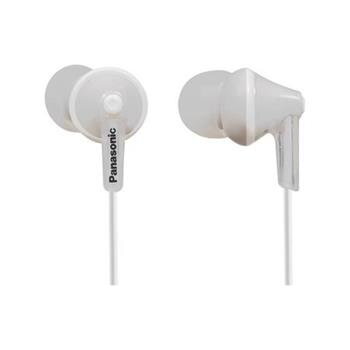 Panasonic RP-HJE125E-W, drátové sluchátka, do uší, 3 velikosti nástavců do uší, 3,5mm jack, kabel 1,1m, bílá Panasonic RP-HJE125E-W, drátové sluchátka, do uší, 3 velikosti nástavců do uší, 3,5mm jack, kabel 1,1m, bílá