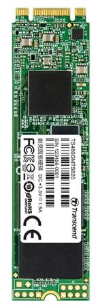 TRANSCEND MTS820S 480GB SSD disk M.2 2280, SATA III (TLC), 530MB/s R, 480MB/s W TRANSCEND MTS820S 480GB SSD disk M.2 2280, SATA III (TLC), 530MB/s R, 480MB/s W
