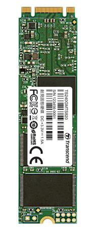 TRANSCEND MTS820S 240GB SSD disk M.2 2280, SATA III (TLC), 500MB/s R, 430MB/s W TRANSCEND MTS820S 240GB SSD disk M.2 2280, SATA III (TLC), 500MB/s R, 430MB/s W