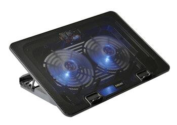 EVOLVEO A101, chladicí podstavec pro notebook, pro ntb až 17", 2x ventilátor, regulace otáček, posvícení, USB EVOLVEO A101, chladicí podstavec pro notebook, pro ntb až 17", 2x ventilátor, regulace otáček, posvícení, USB
