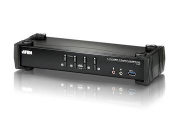 ATEN KVM switch CS-1924, 4-Port USB 3.0 4K DisplayPort (4K,USB 3.1 Gen 1) ATEN KVM switch CS-1924, 4-Port USB 3.0 4K DisplayPort (4K,USB 3.1 Gen 1)