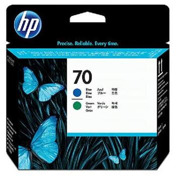 HP Printhead 70/Blue and Green HP Printhead 70/Blue and Green