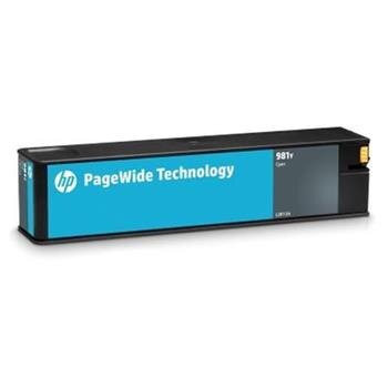 HP PageWide Cartridge 981Y/Extra High Yield Cyan/16 000 stran HP PageWide Cartridge 981Y/Extra High Yield Cyan/16 000 stran