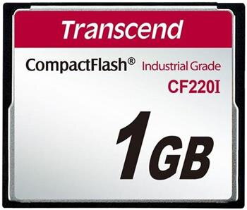 Transcend 1GB INDUSTRIAL TEMP CF220I CF CARD (SLC) Fixed disk and UDMA5 Transcend 1GB INDUSTRIAL TEMP CF220I CF CARD (SLC) Fixed disk and UDMA5