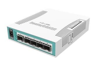 MikroTik Cloud Router Switch CRS106-1C-5S, 5x SFP + 1x Combo (SFP/ETH) MikroTik Cloud Router Switch CRS106-1C-5S, 5x SFP + 1x Combo (SFP/ETH)