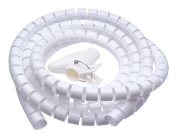 CONNECT IT trubice pro vedení kabelů WINDER, 2,5m x 20mm, bílá CONNECT IT trubice pro vedení kabelů WINDER, 2,5m x 20mm, bílá