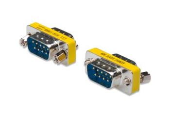 Digitus sériový adaptér Gender Changer, D-Sub9, metal housing, M/M, with Hex screws Digitus sériový adaptér Gender Changer, D-Sub9, metal housing, M/M, with Hex screws