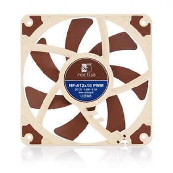 Noctua NF-A12x15-PWM, 120x120x15 mm, 4-pin, 1850 RPM Noctua NF-A12x15-PWM, 120x120x15 mm, 4-pin, 1850 RPM